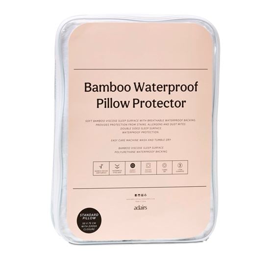 Bamboo Waterproof Pillow Protector