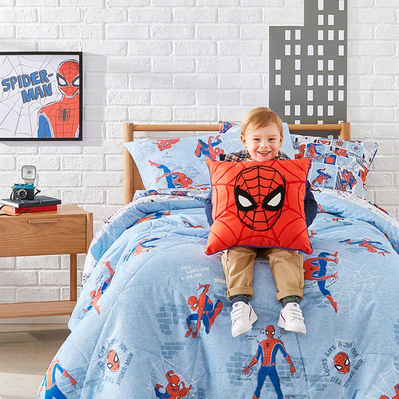 Bed 2025 sheet spiderman