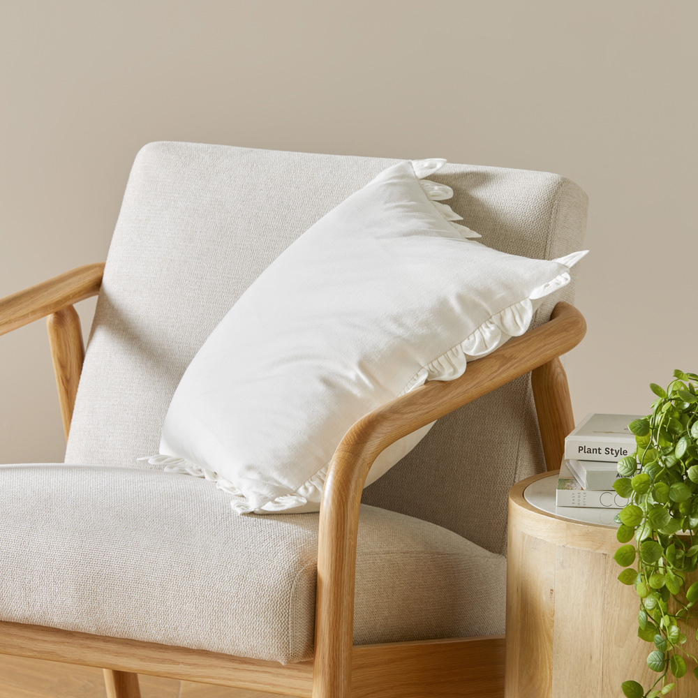 Lottie Antique White Cushion Cushions Adairs