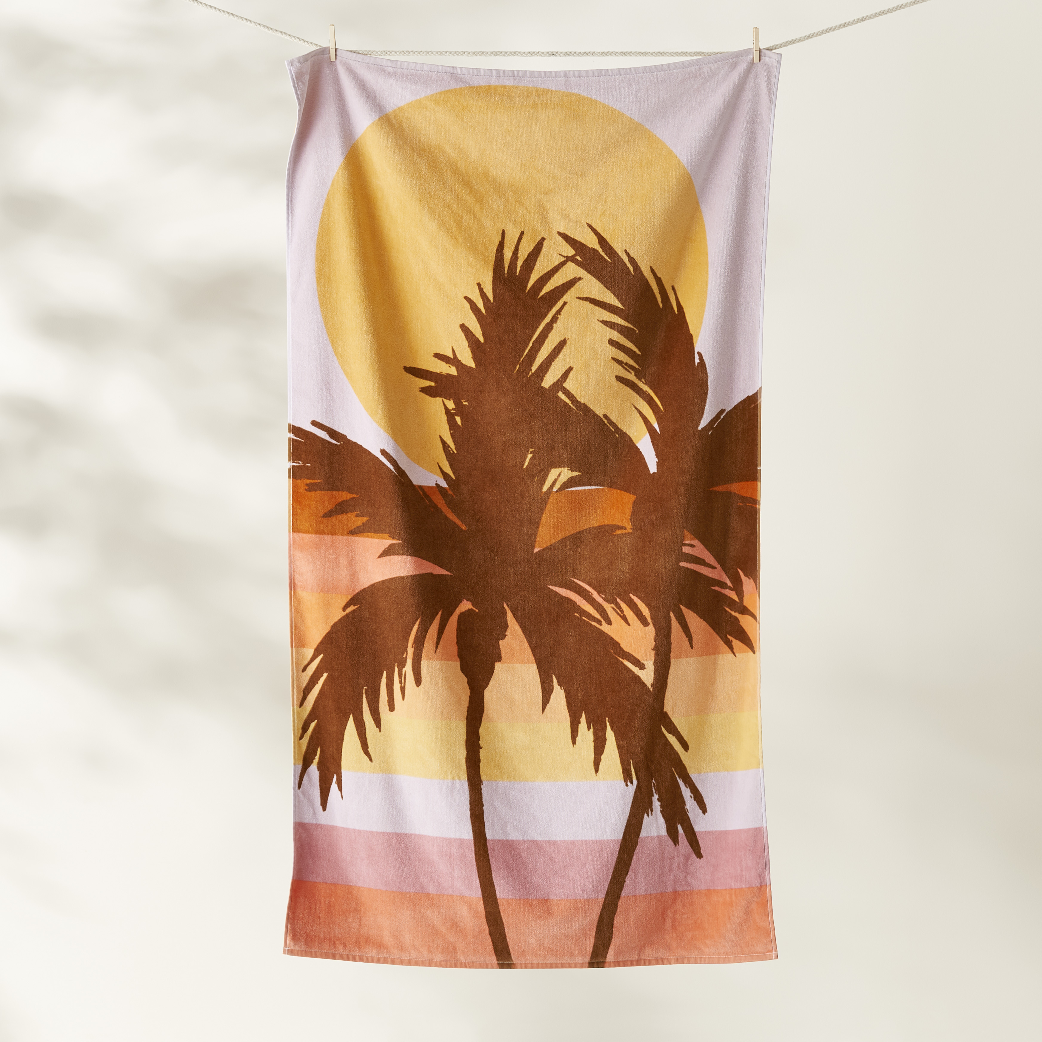 アパルトモン SUN of a BEACH PALM TREE TOWEL日用品/生活雑貨/旅行 ...