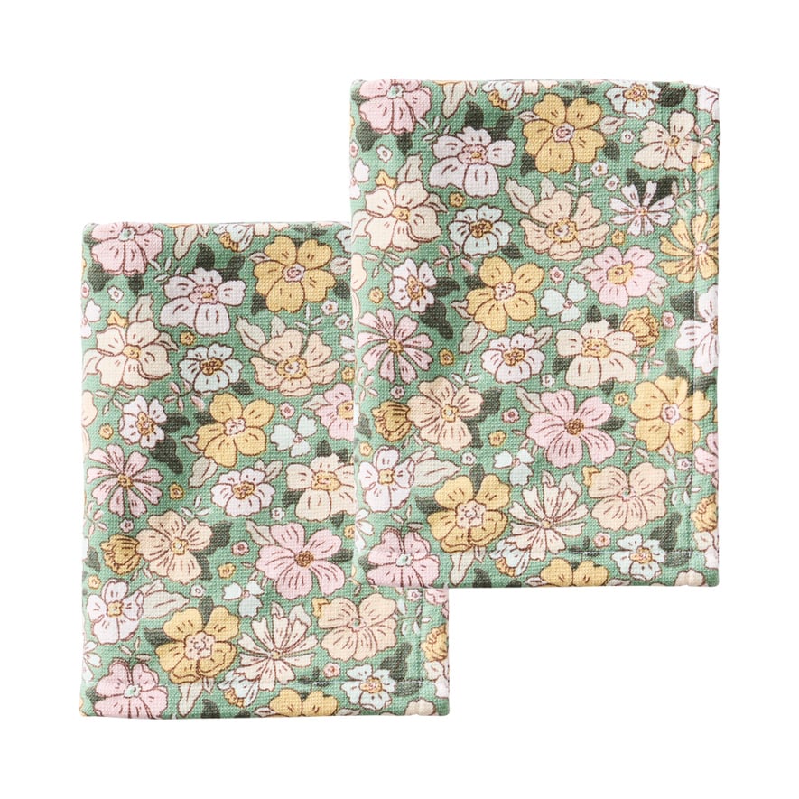 Floral best sale hand towels