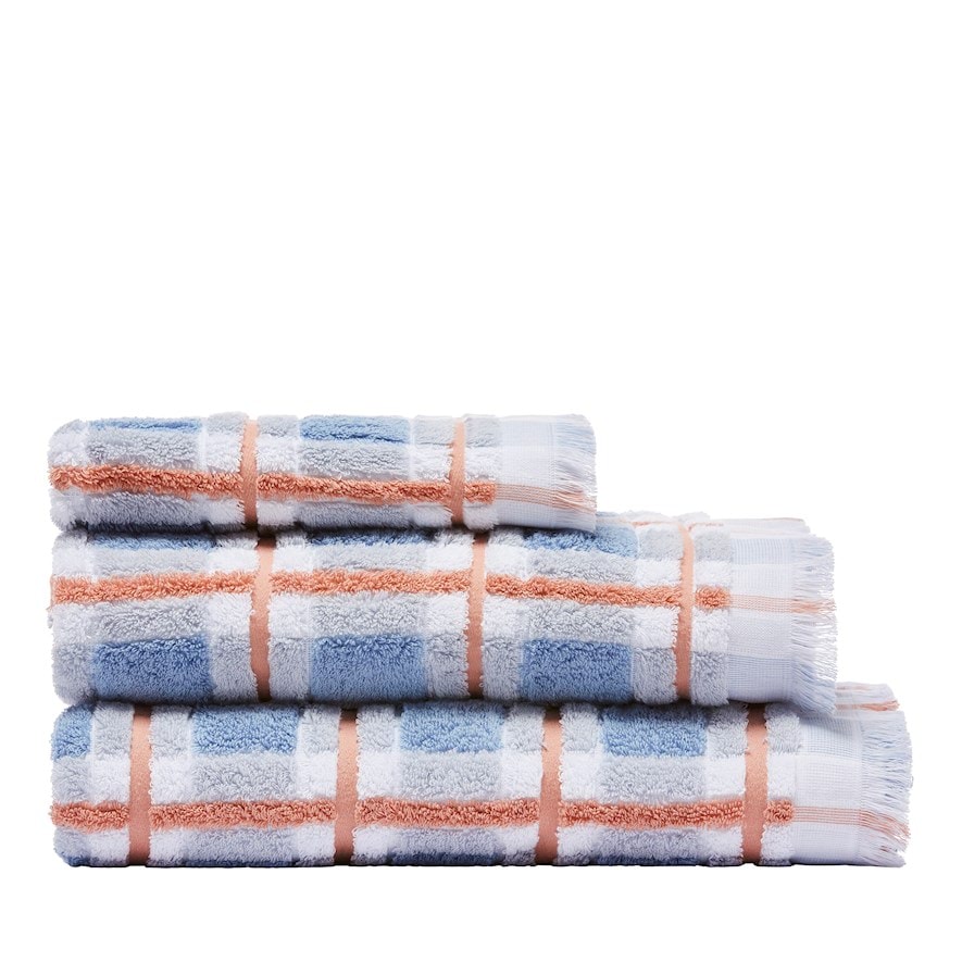 dusty blue bath towels