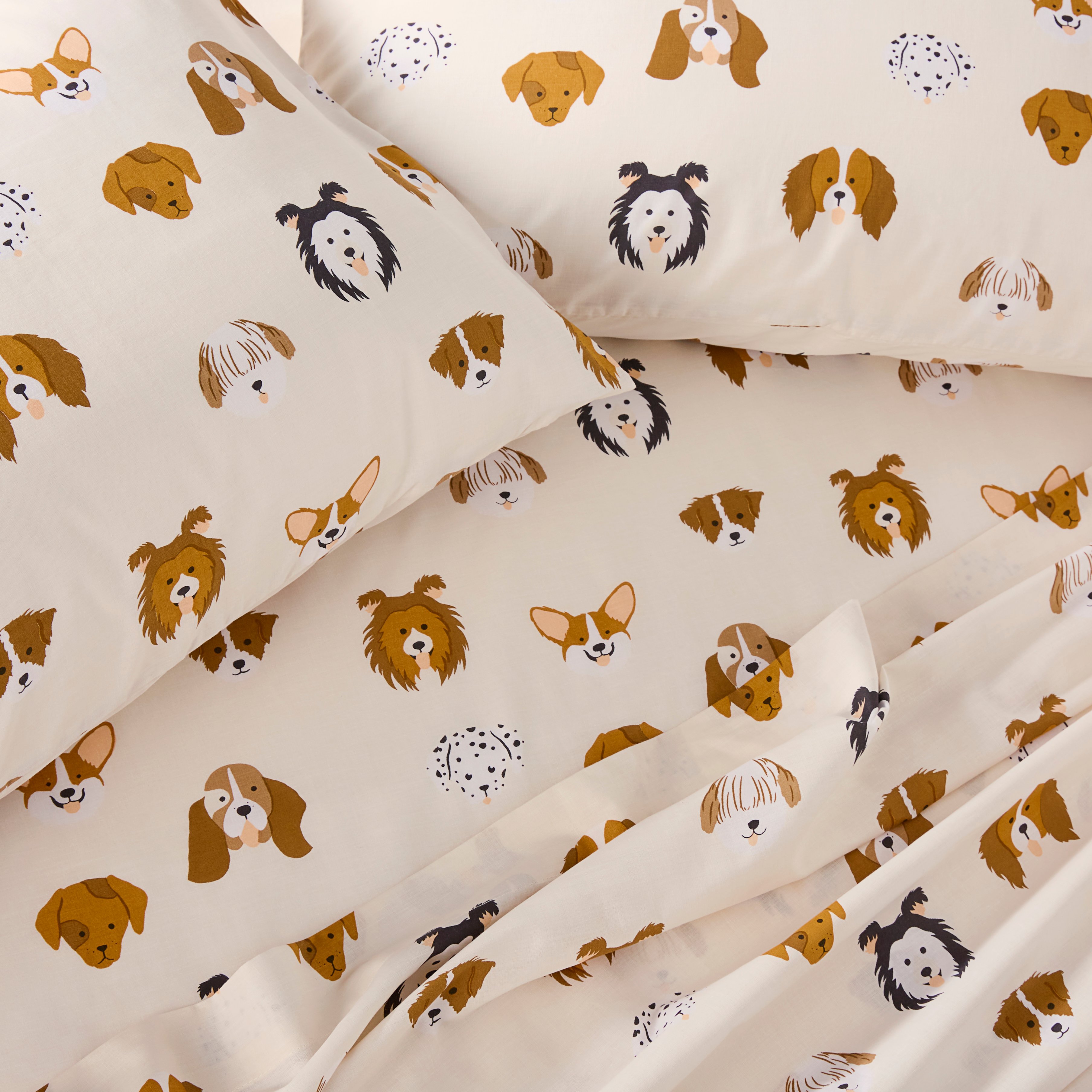 Dog print outlet sheets queen