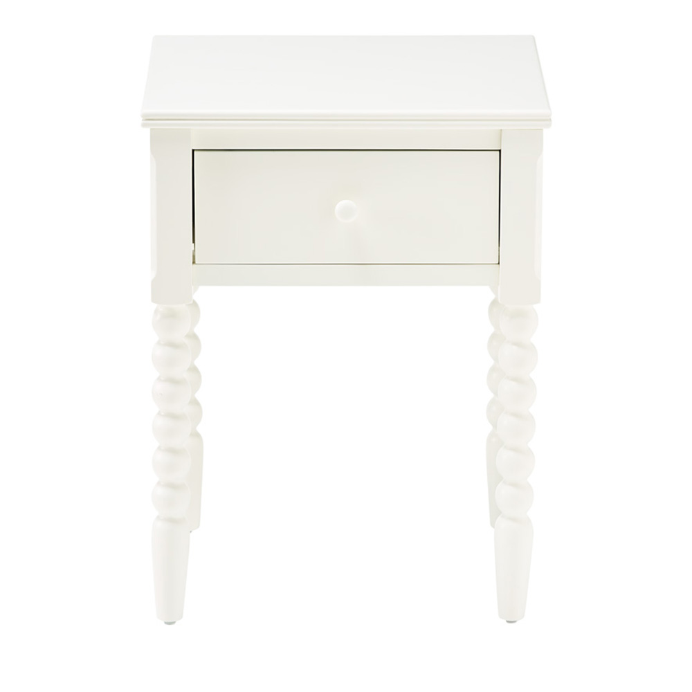 Adairs white store bedside table