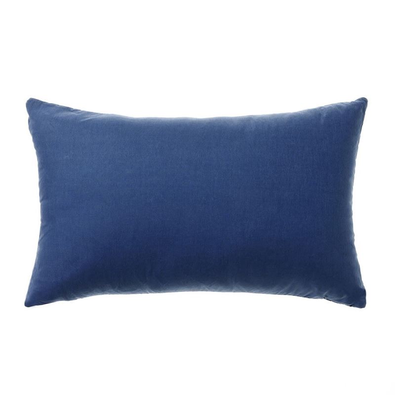 Mercer + Reid - Tangent Titanic Blue Quilted Long Cushion - Homewares ...