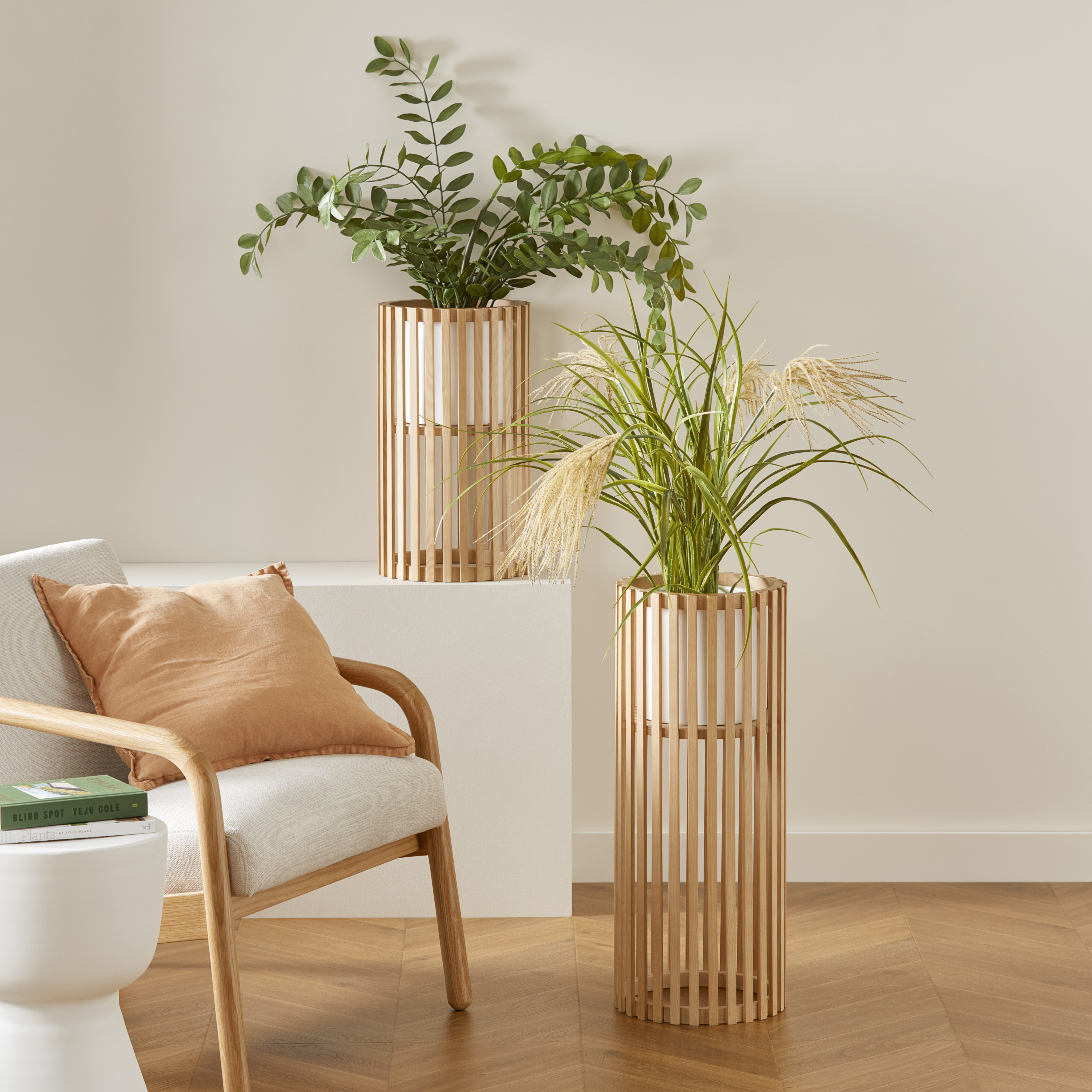 Mark Tuckey Natural Column Plant Stand | Pots, Vases and Plant Stands |  Adairs