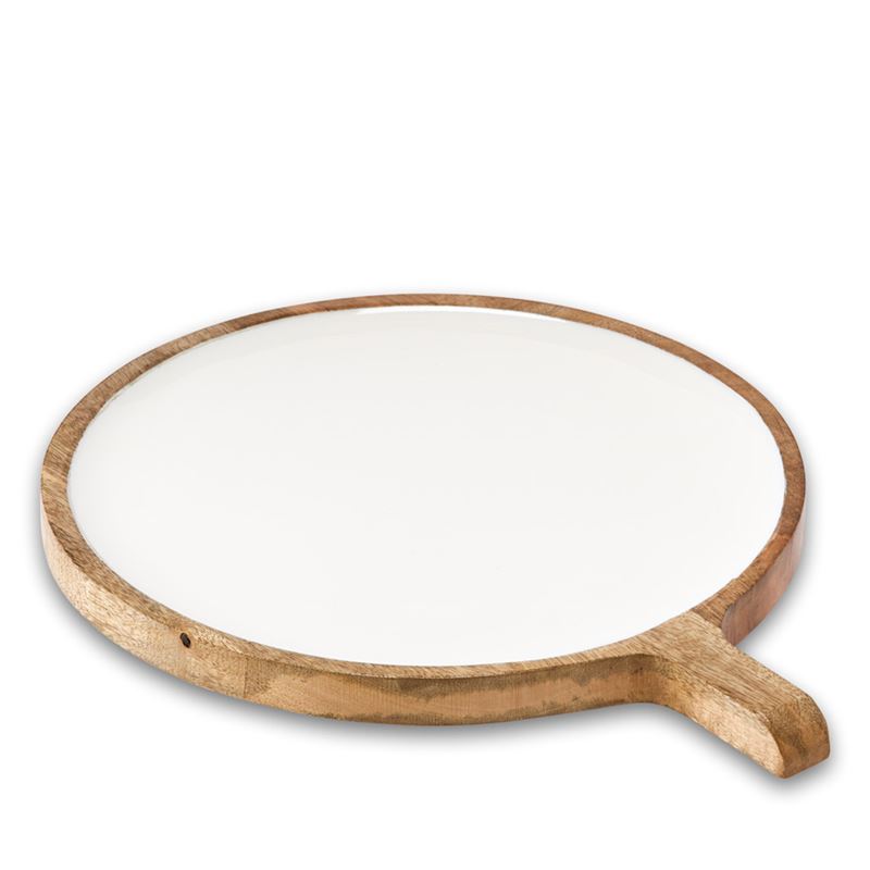 Blanco Natural & White Timber Food Platter