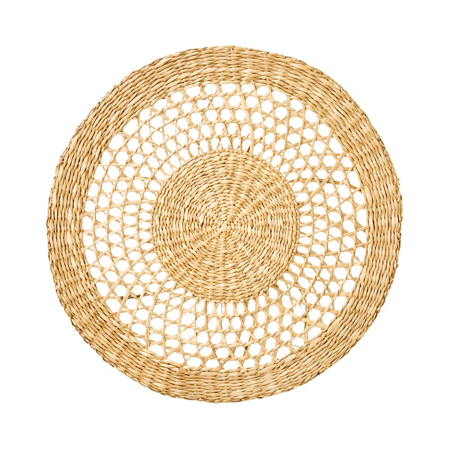 Dahlia Seagrass Natural Placemat | Adairs