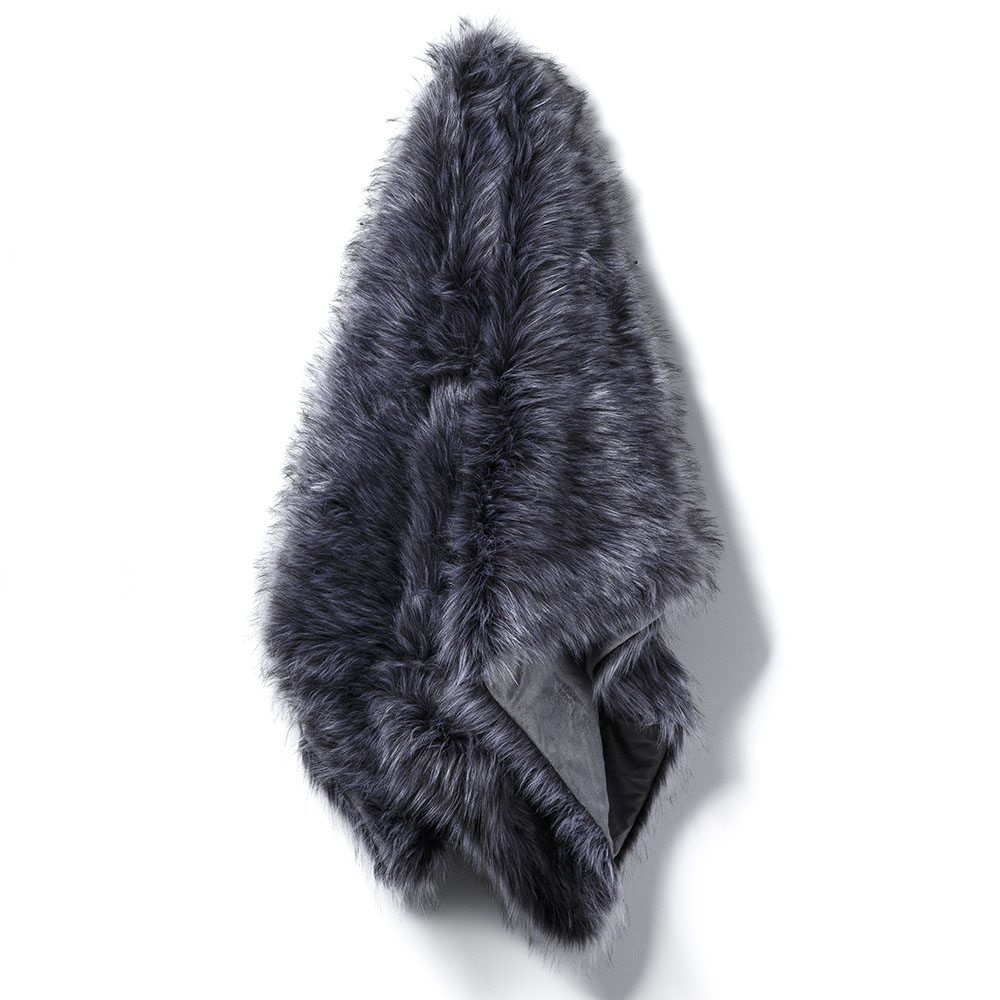 Home Republic - Montana Panther Fur Throw | Adairs