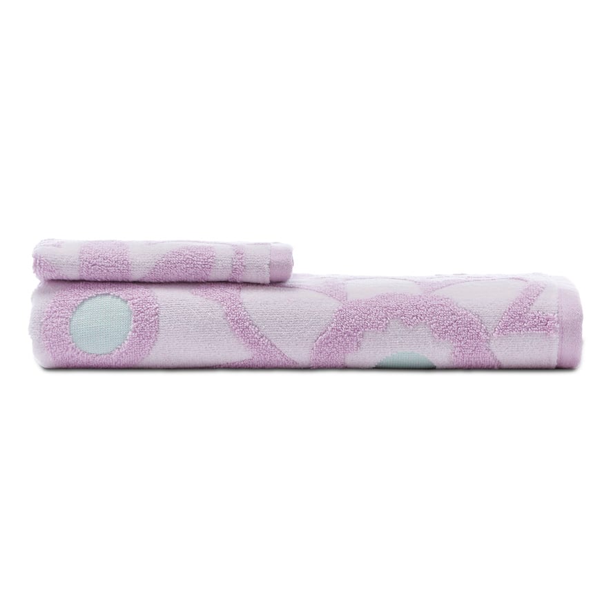 Lilac best sale patterned towels