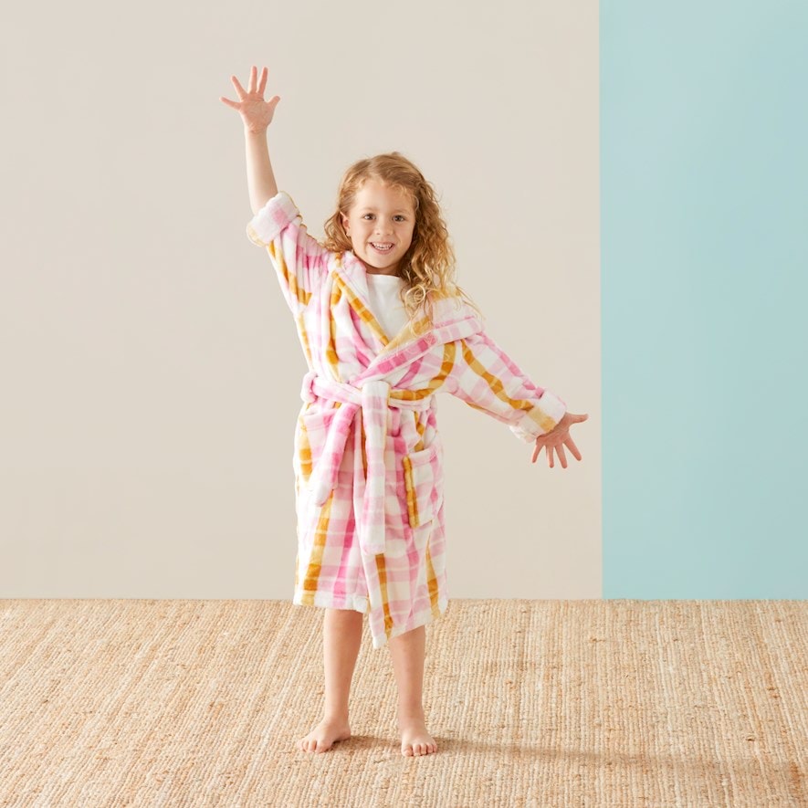 Kids bath shop gown