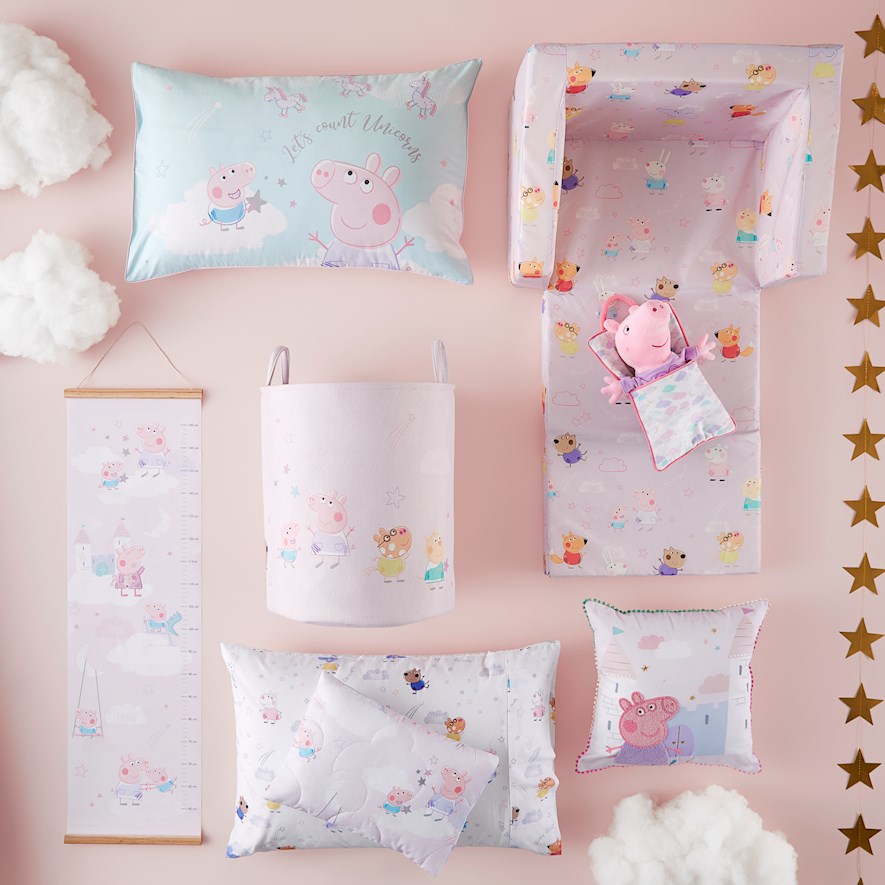 Cot bed peppa pig duvet outlet set