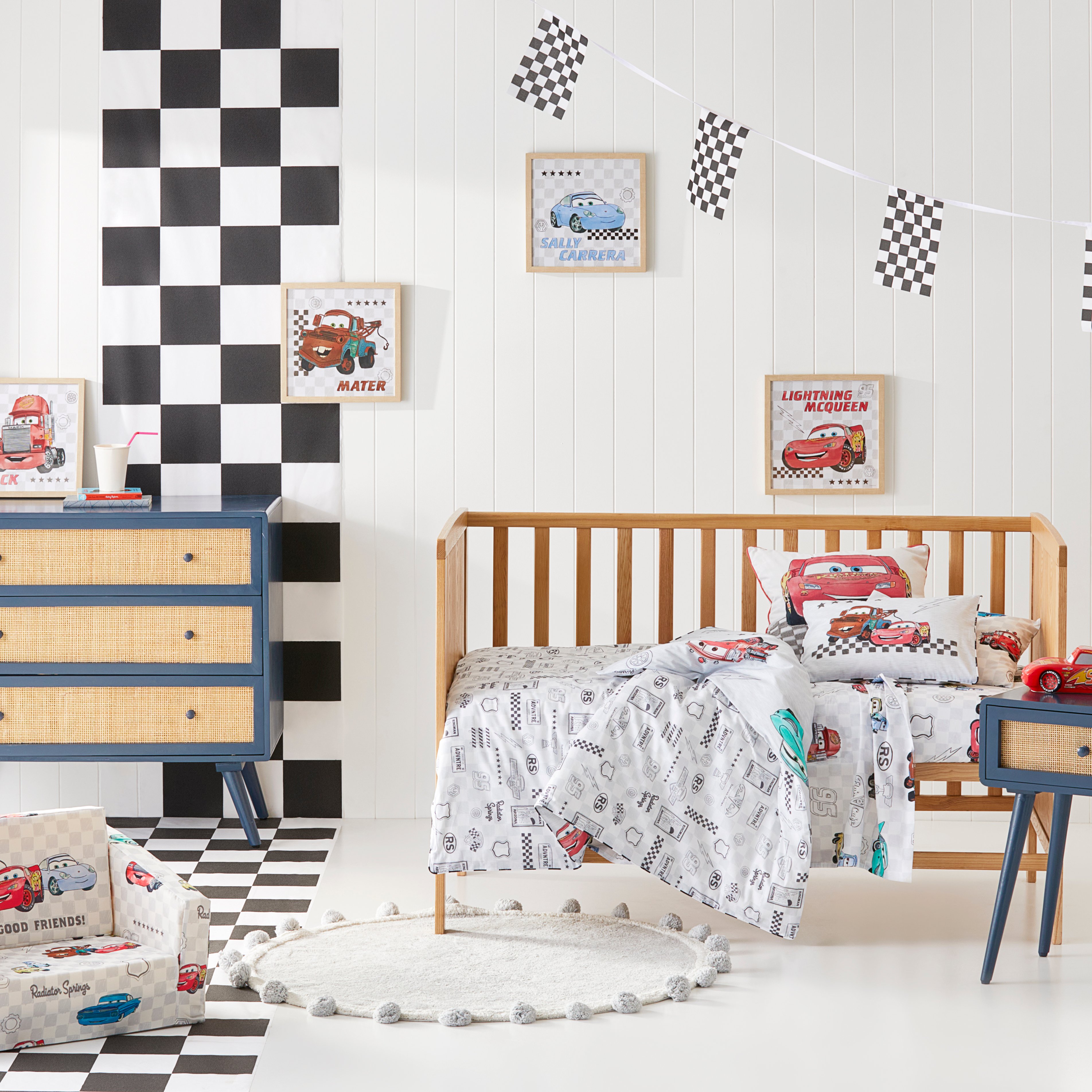 Cars 2025 nursery bedding