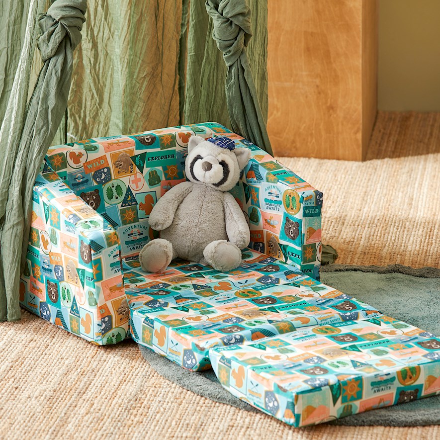 Childrens fold out lounge sale