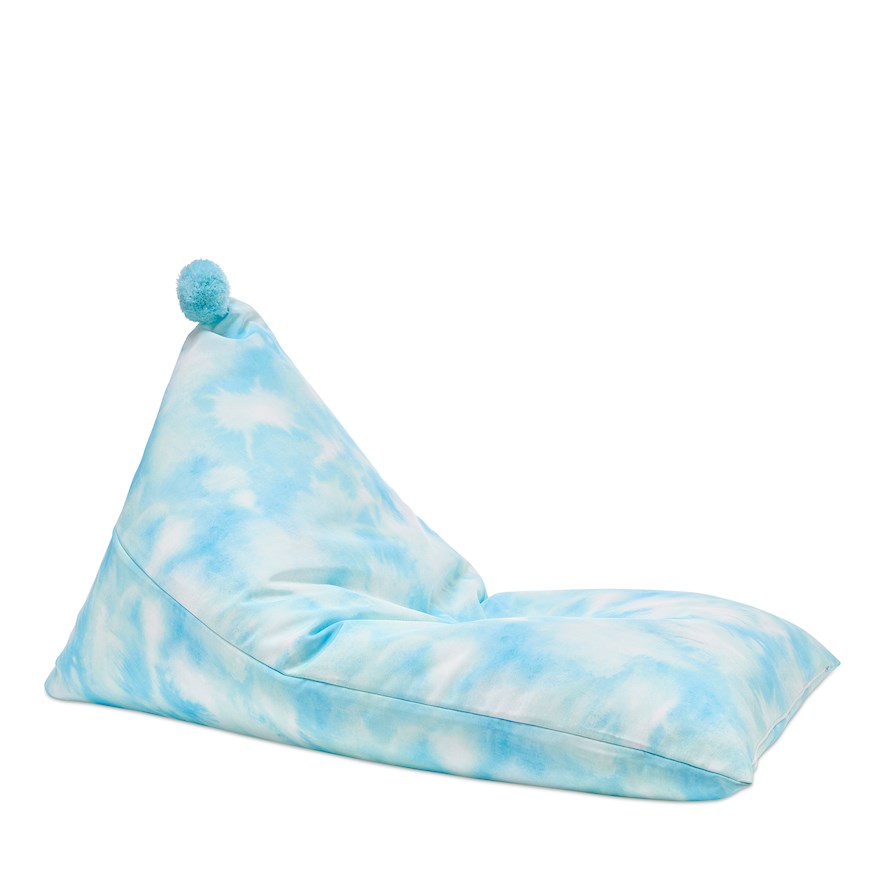 Adairs Kids Tie Dye Blue Bean Bag Cover Kids Furniture Adairs