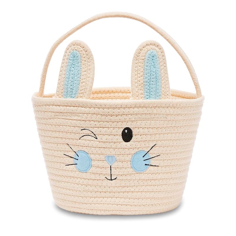 Adairs Kids - Designer Blue Bunny Decorative Basket | Adairs