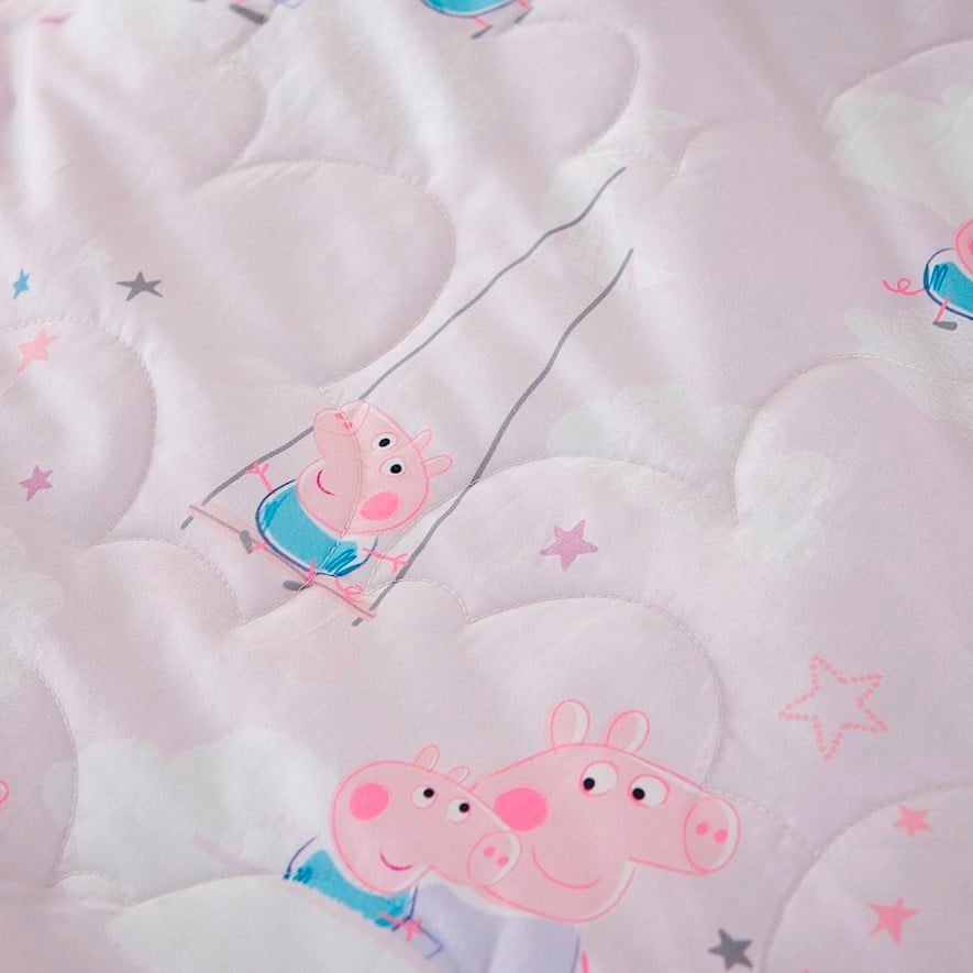 Peppa pig cot top sheets