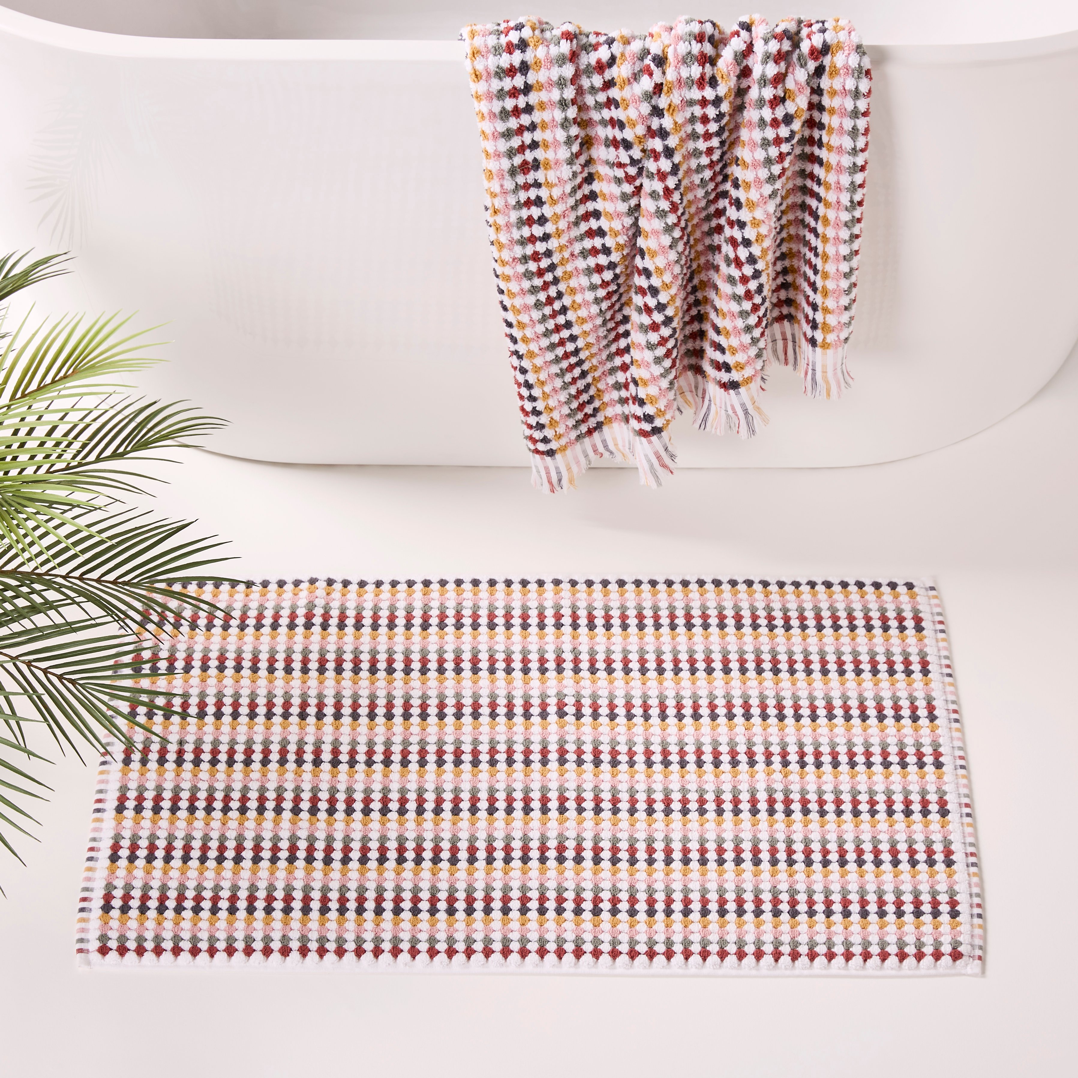 European Kadikoy Desert Turkish Cotton Bath Mat Adairs