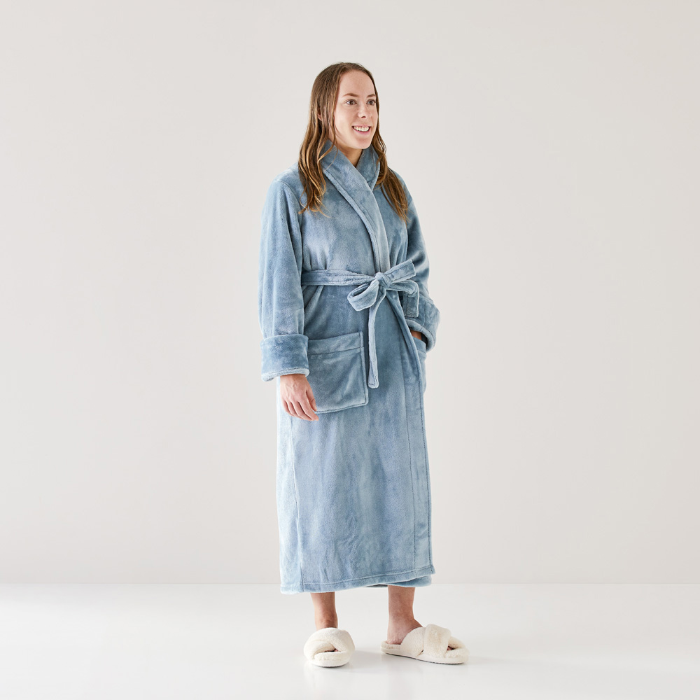 Ultra Soft Sea Blue Robe Gifts Adairs