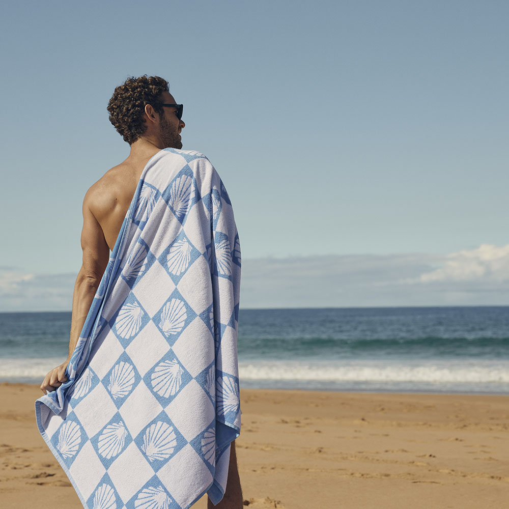 Designer beach deals towels clearance