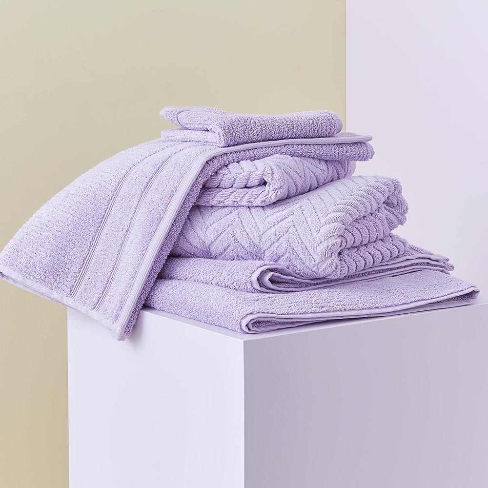 Flinders Lilac Towel Range Adairs