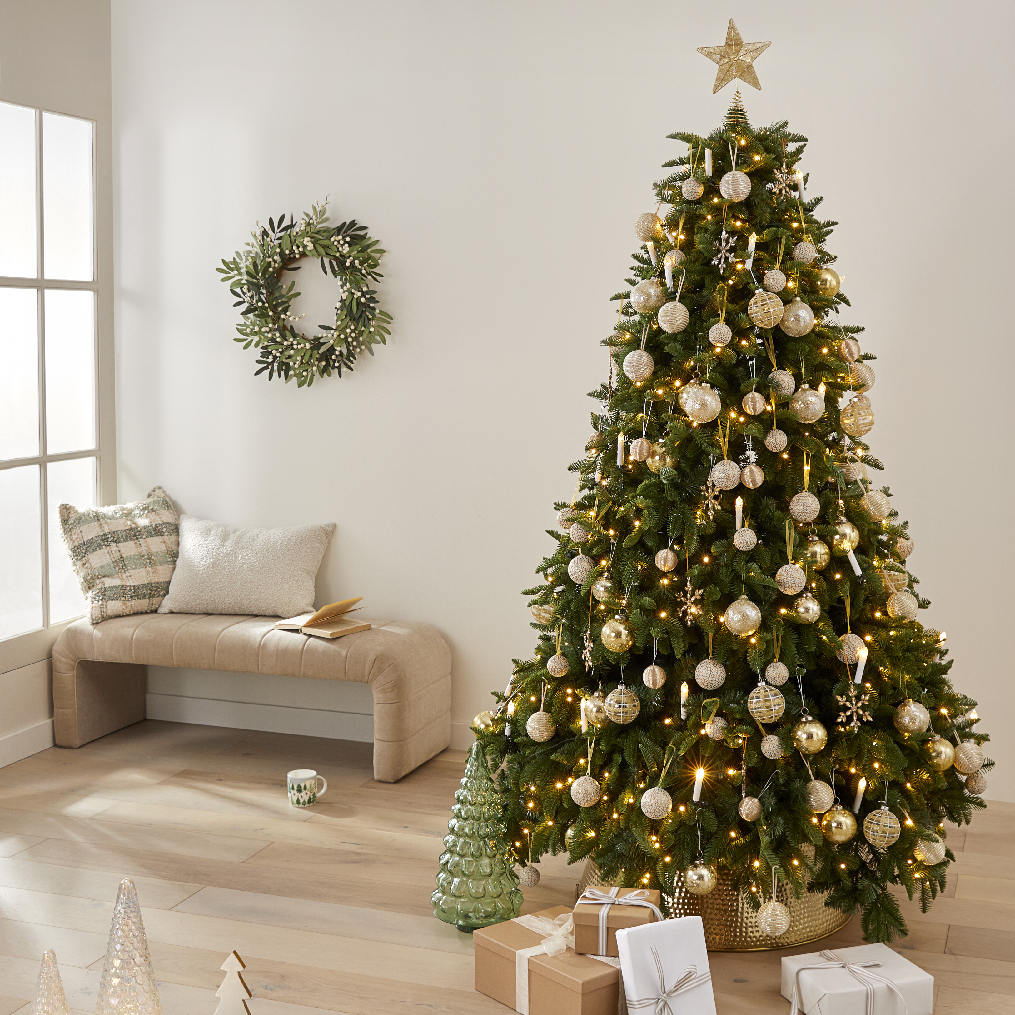 Luxury LED Green Christmas Tree Adairs