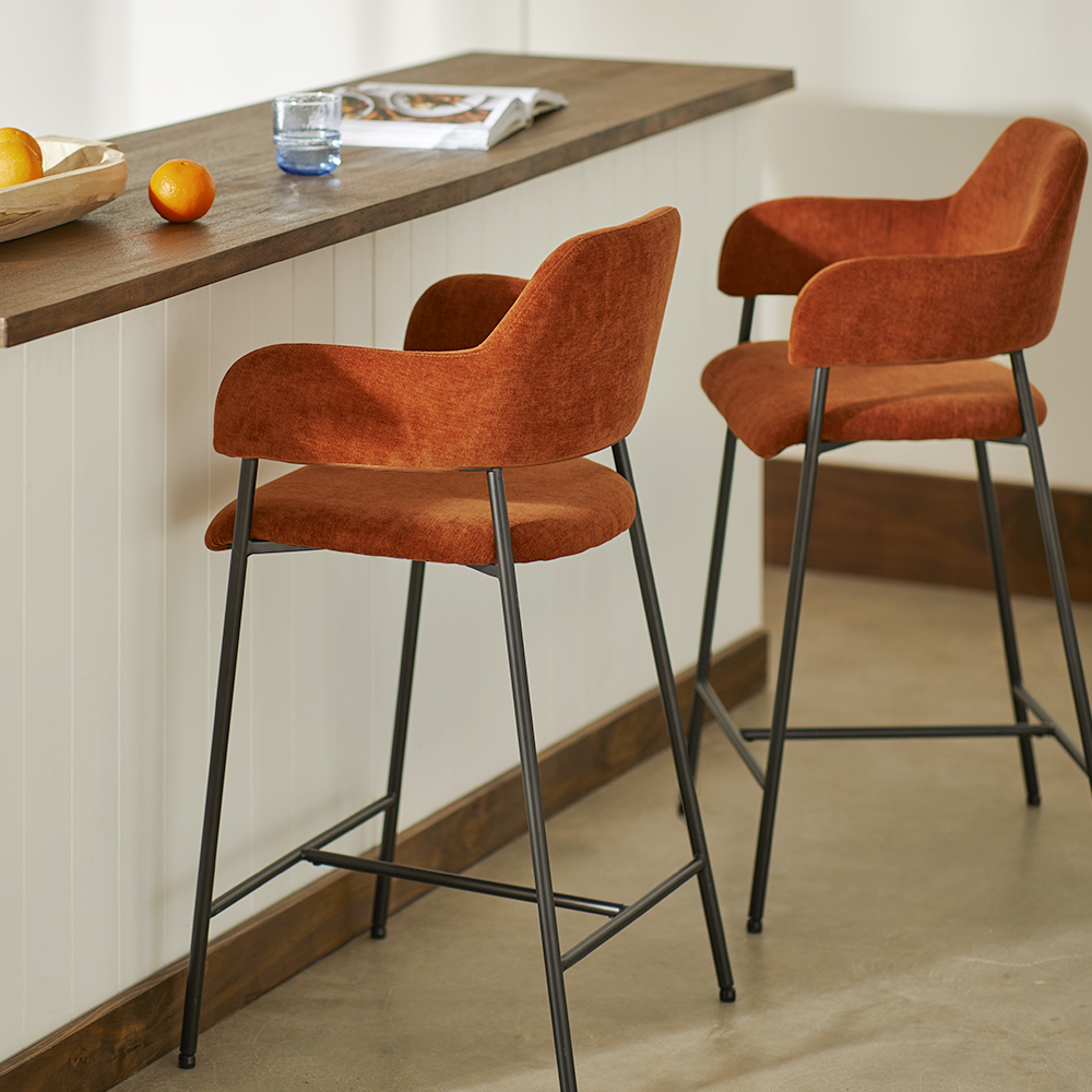 Rhodes Copper Counter Stool Adairs