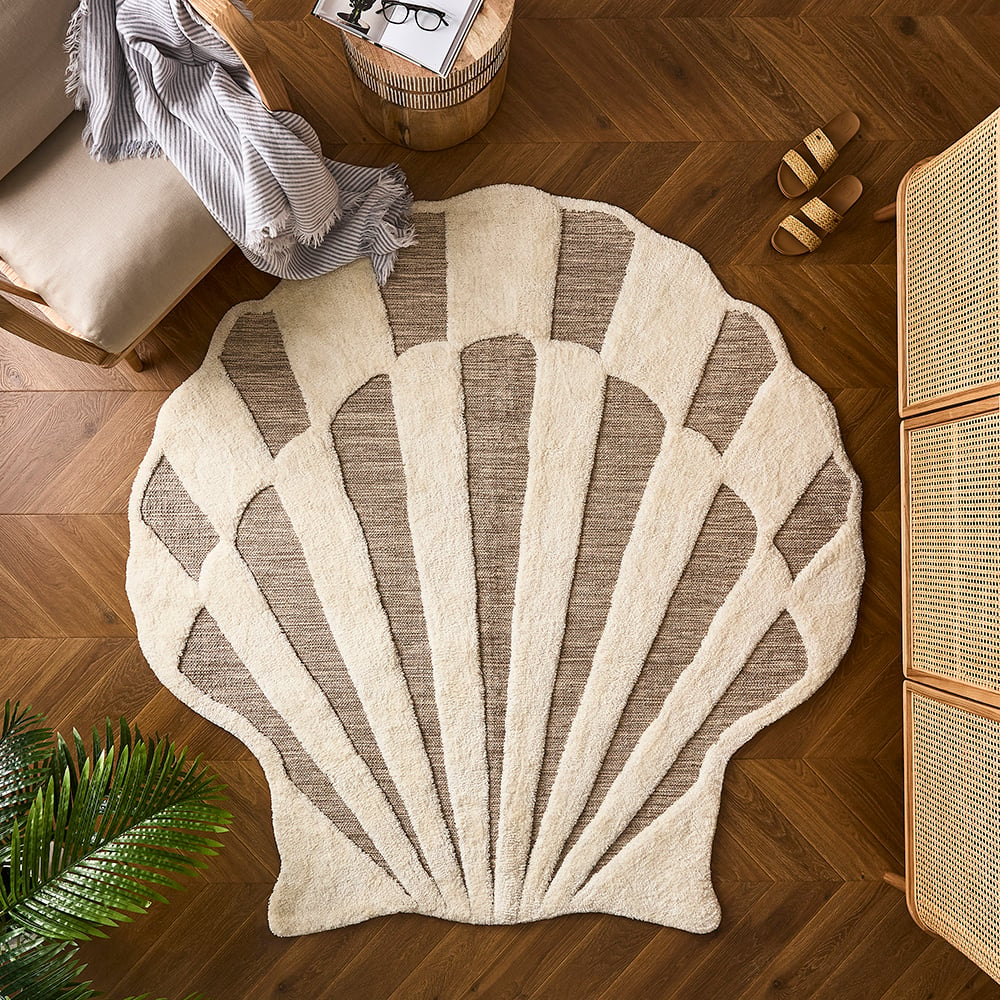 Shell Natural Ivory Rug Homewares Adairs