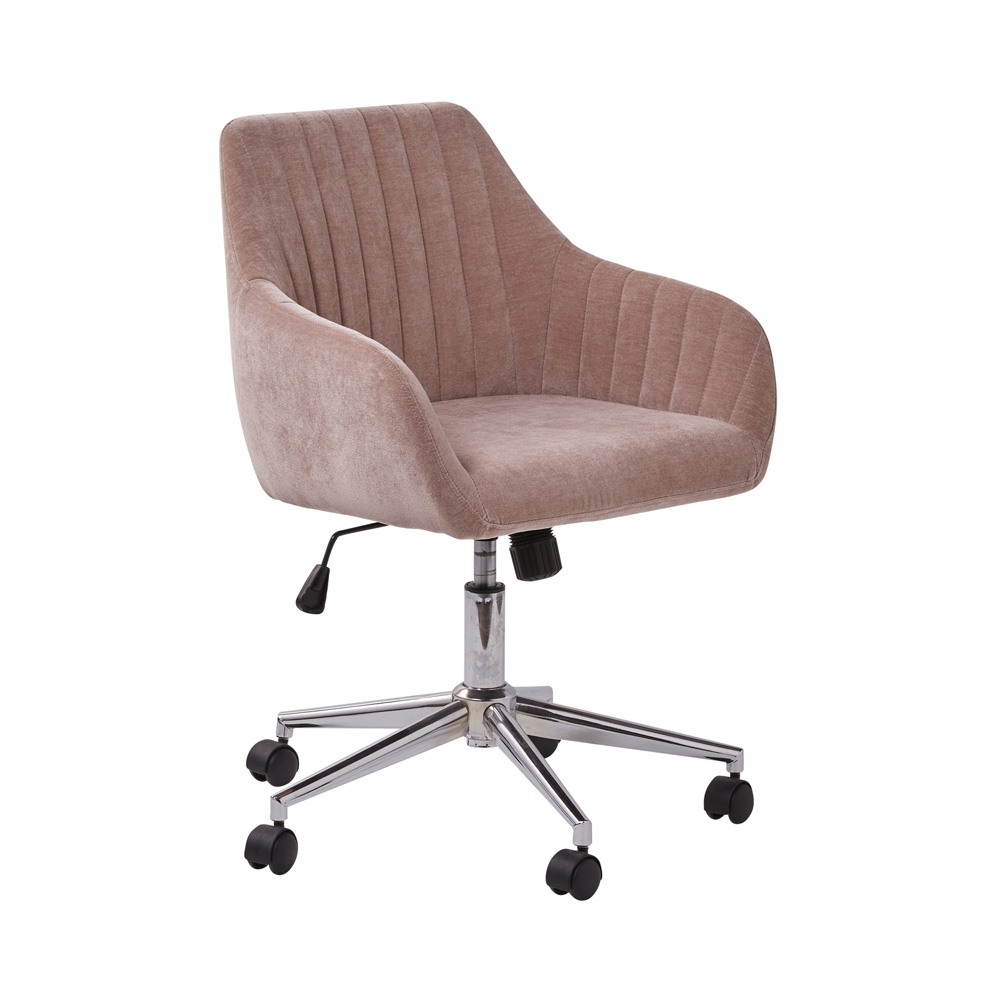 Dusty pink store desk chair