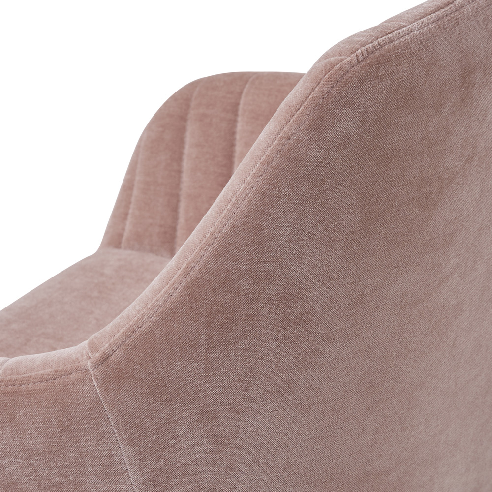 Dusty rose online office chair