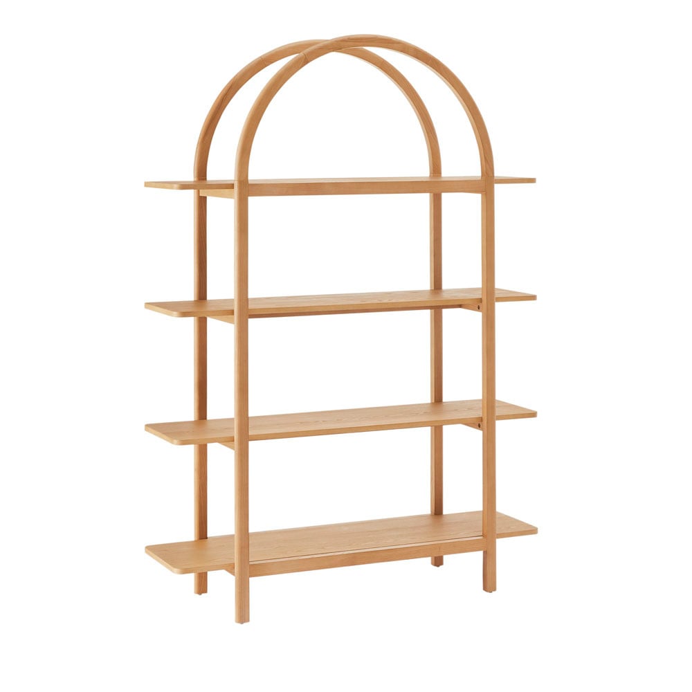 Dolly natural deals tall bookcase