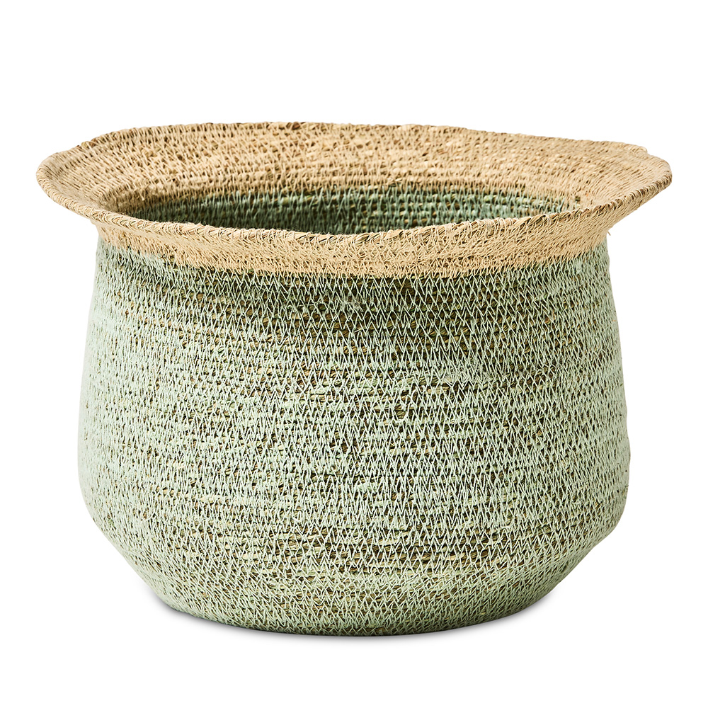 Oliveri Mint & Natural Basket | Adairs