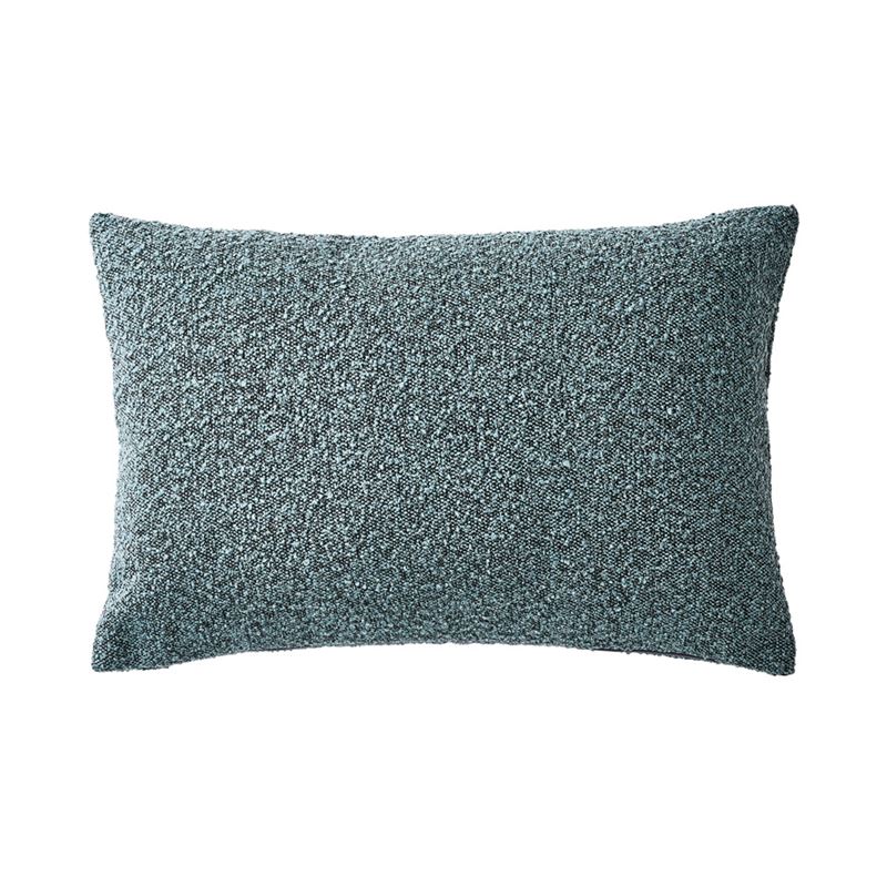 Otis Storm Blue Boucle Long Cushion, Homewares