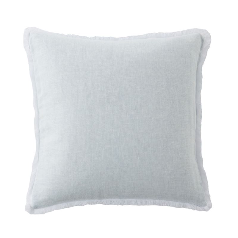 Suri Sky Blue Linen Cushion | Adairs