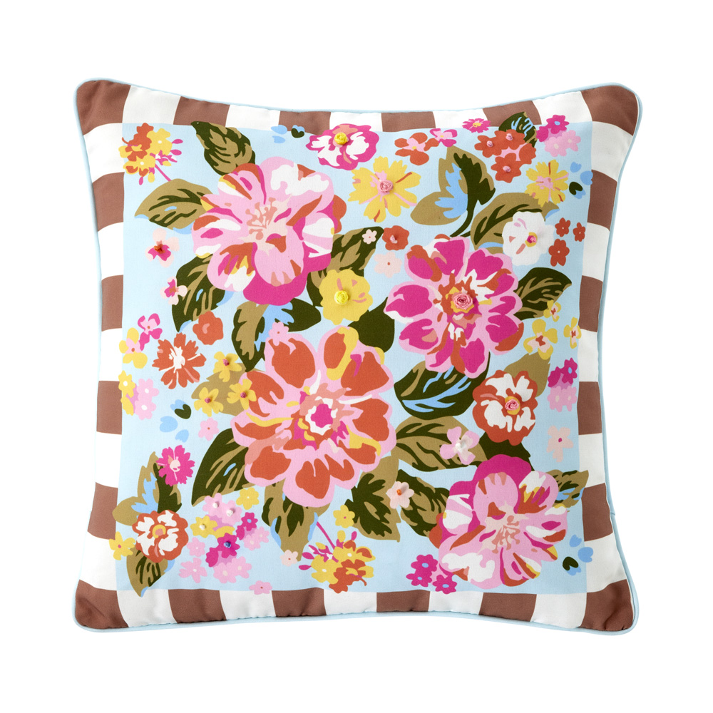 Outdoor Byron Floral Cushion Adairs