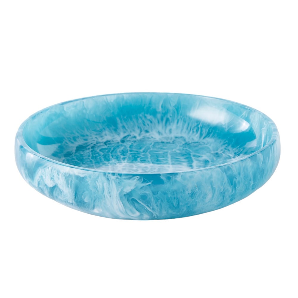 Calypso Turquoise Resin Medium Serving Bowl | Adairs