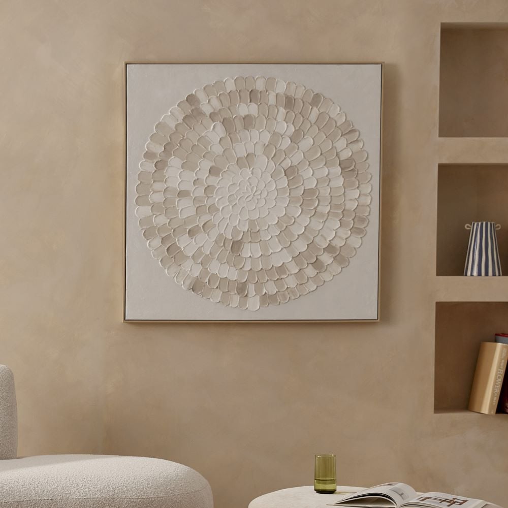 Moma Circle Collage Canvas | Adairs