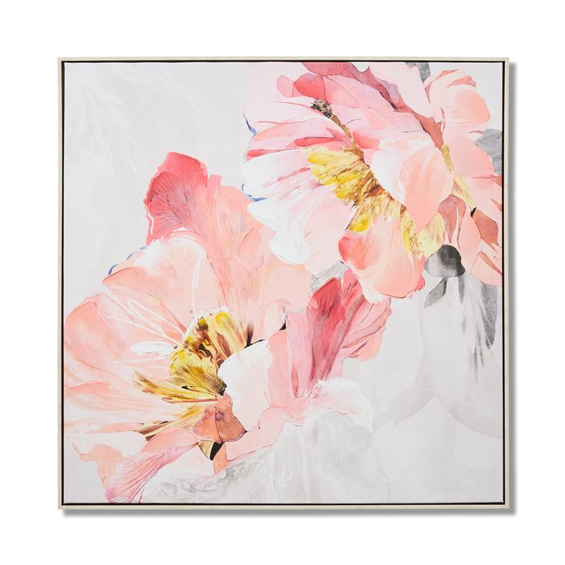 Floribunda Pink Azalea Canvas | Adairs