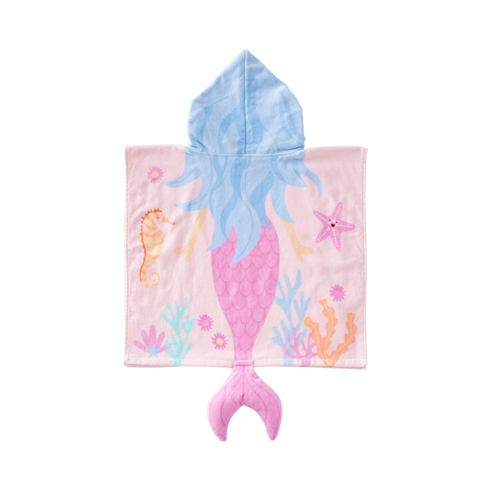 Mermaid discount bathroom towels