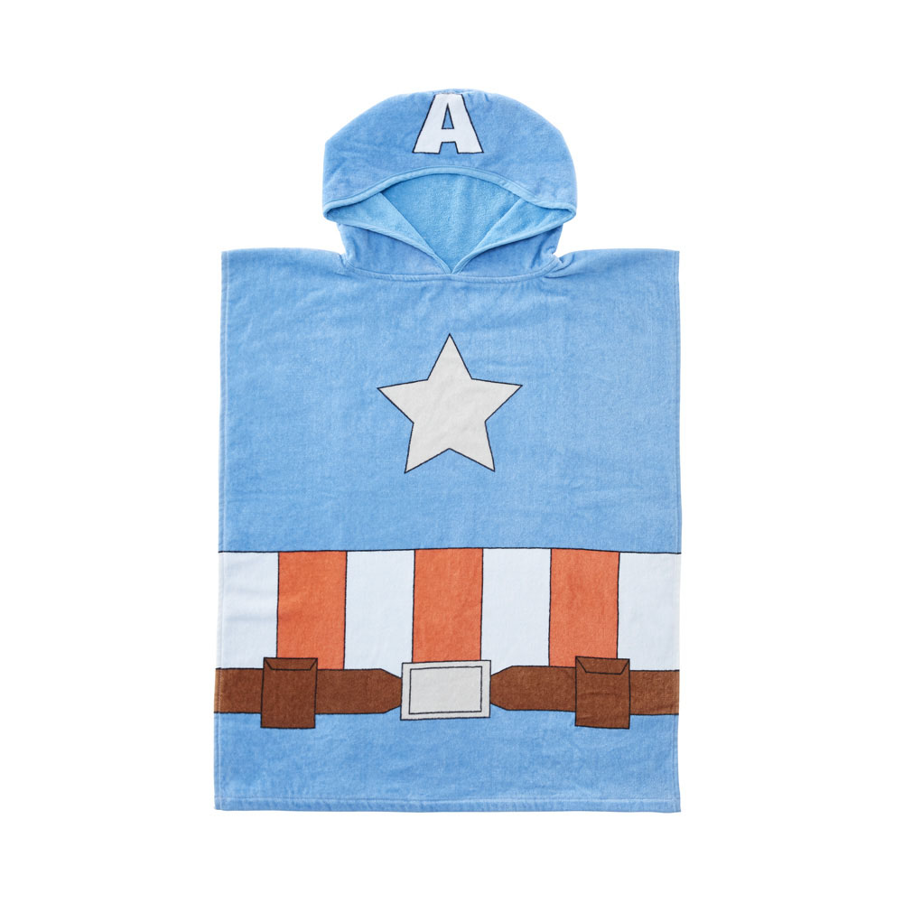 Captain america 2025 hooded towel