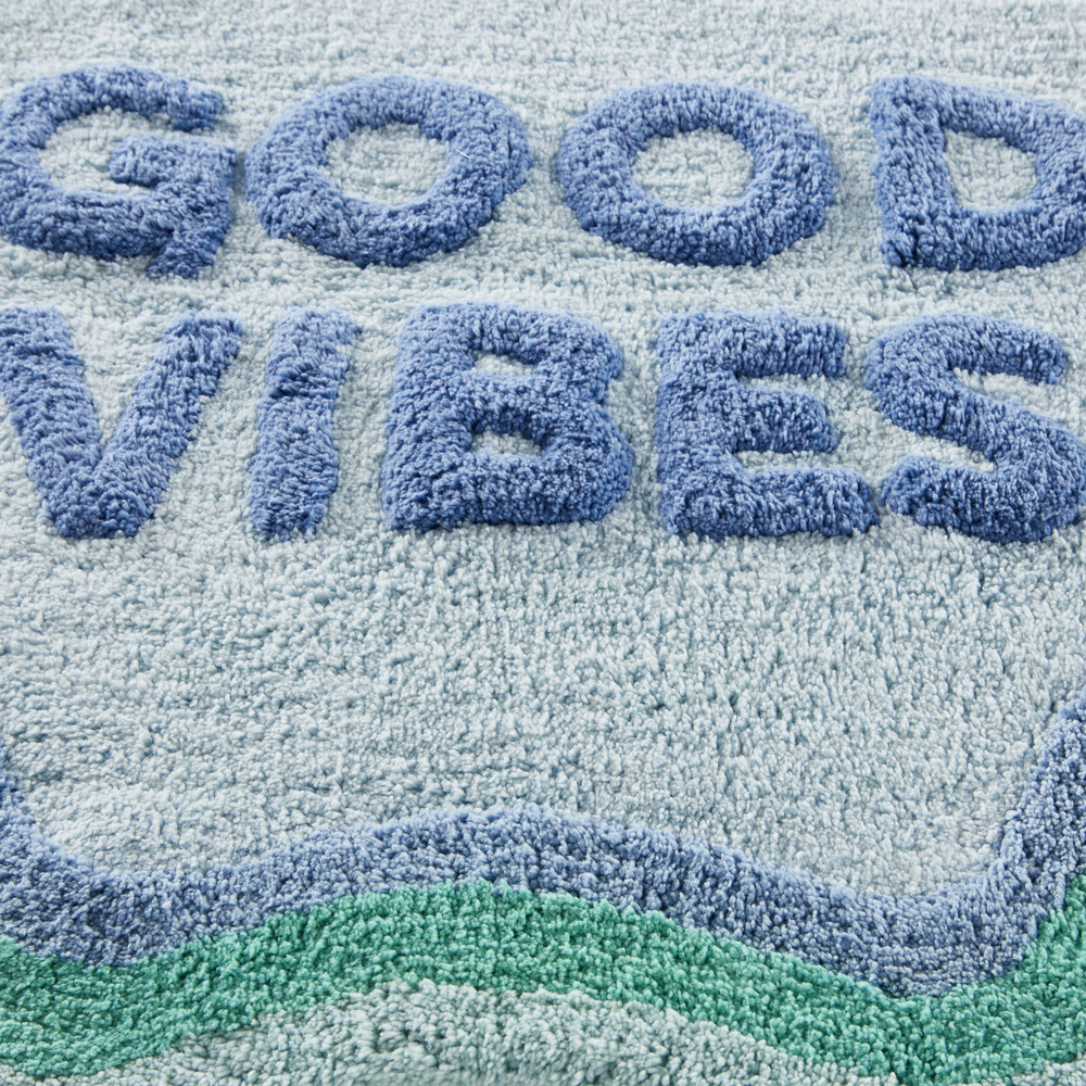 Good vibes bath 2025 rug