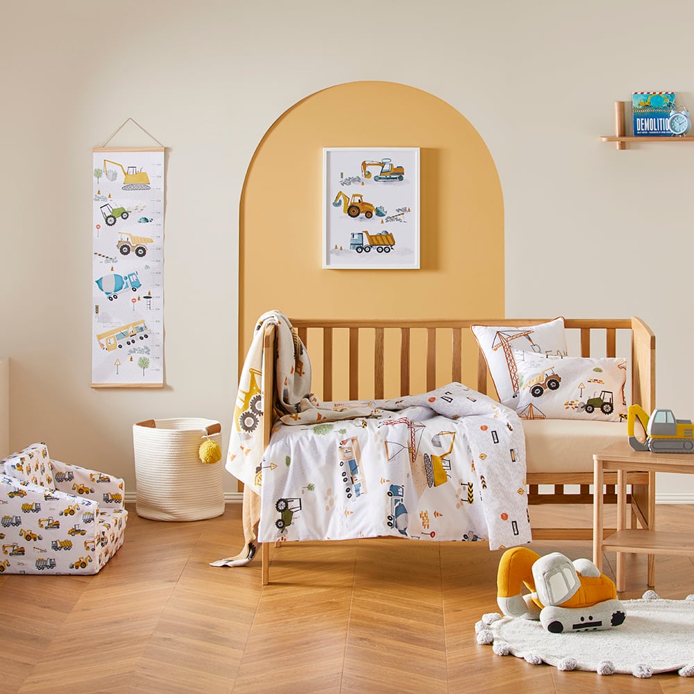 Dunelm top cot quilt