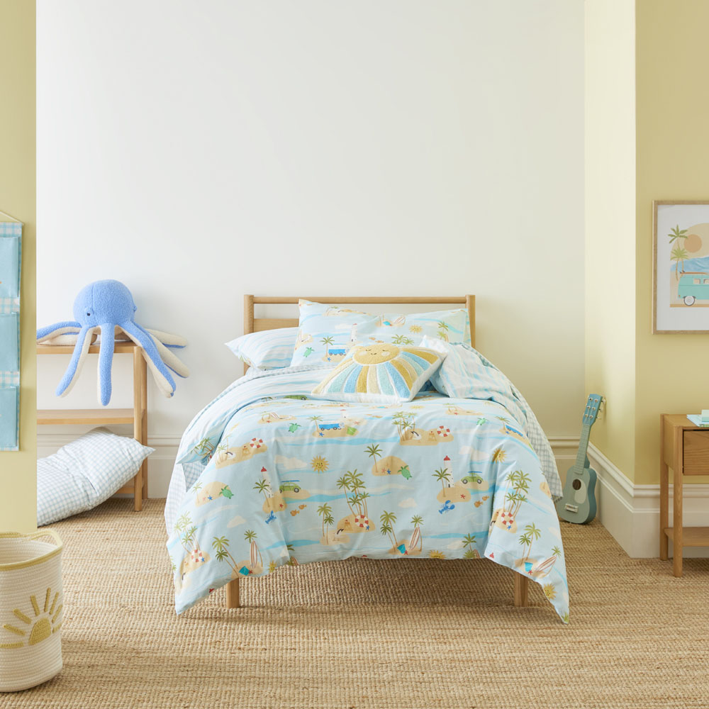 Kids beach clearance bedding