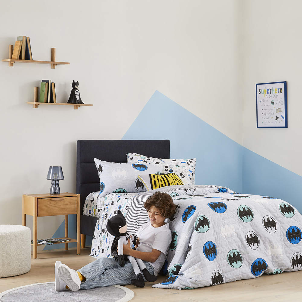 Batman quilt cover set best sale