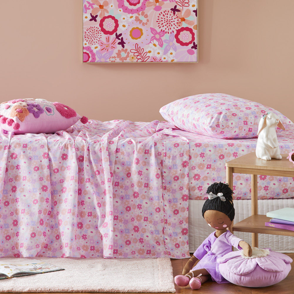 Kids 2025 floral sheets