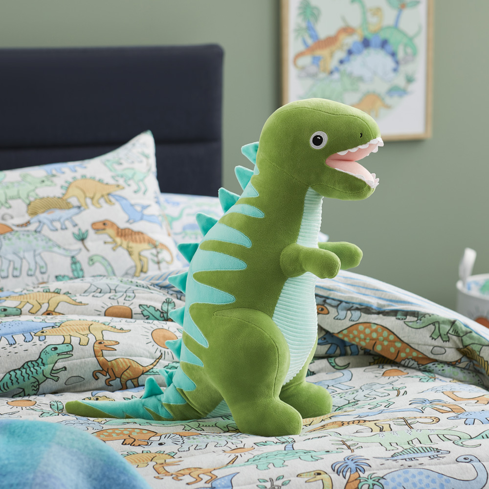 Big green dinosaur toy on sale