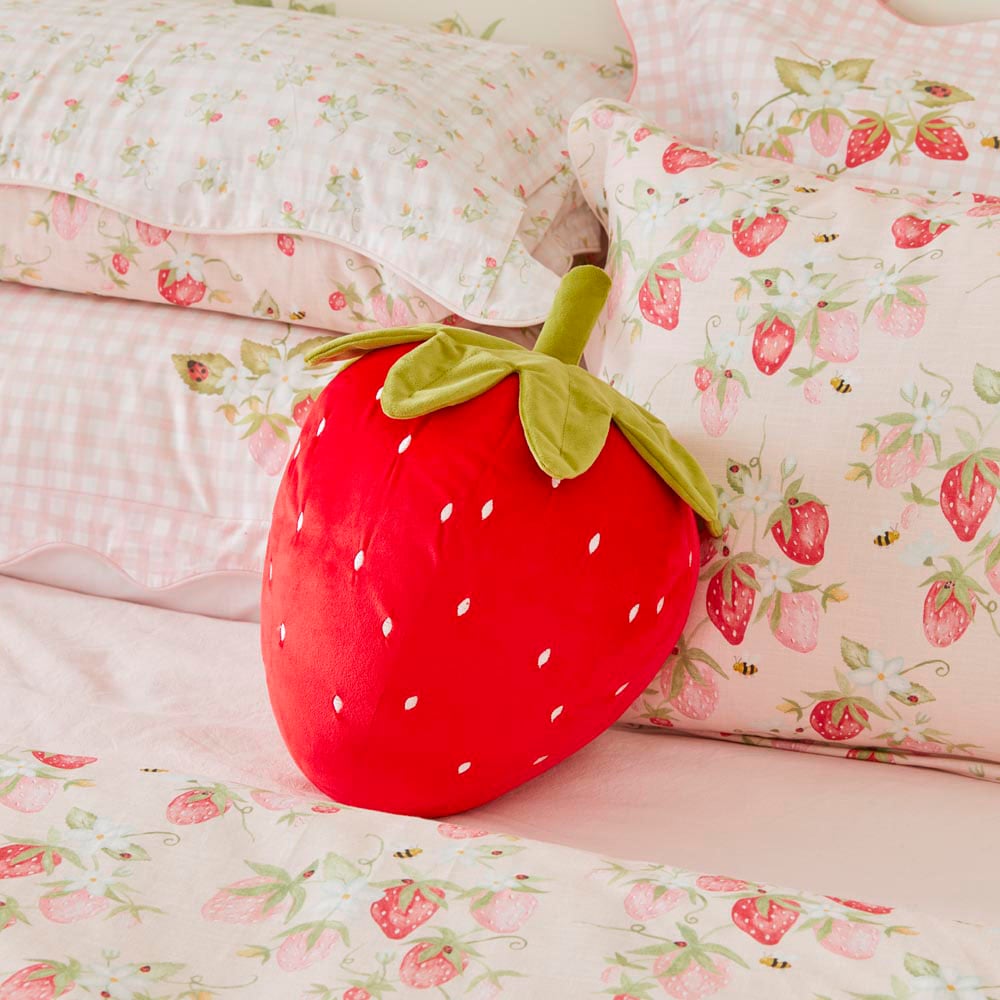 Strawberry hot sale shaped pillow