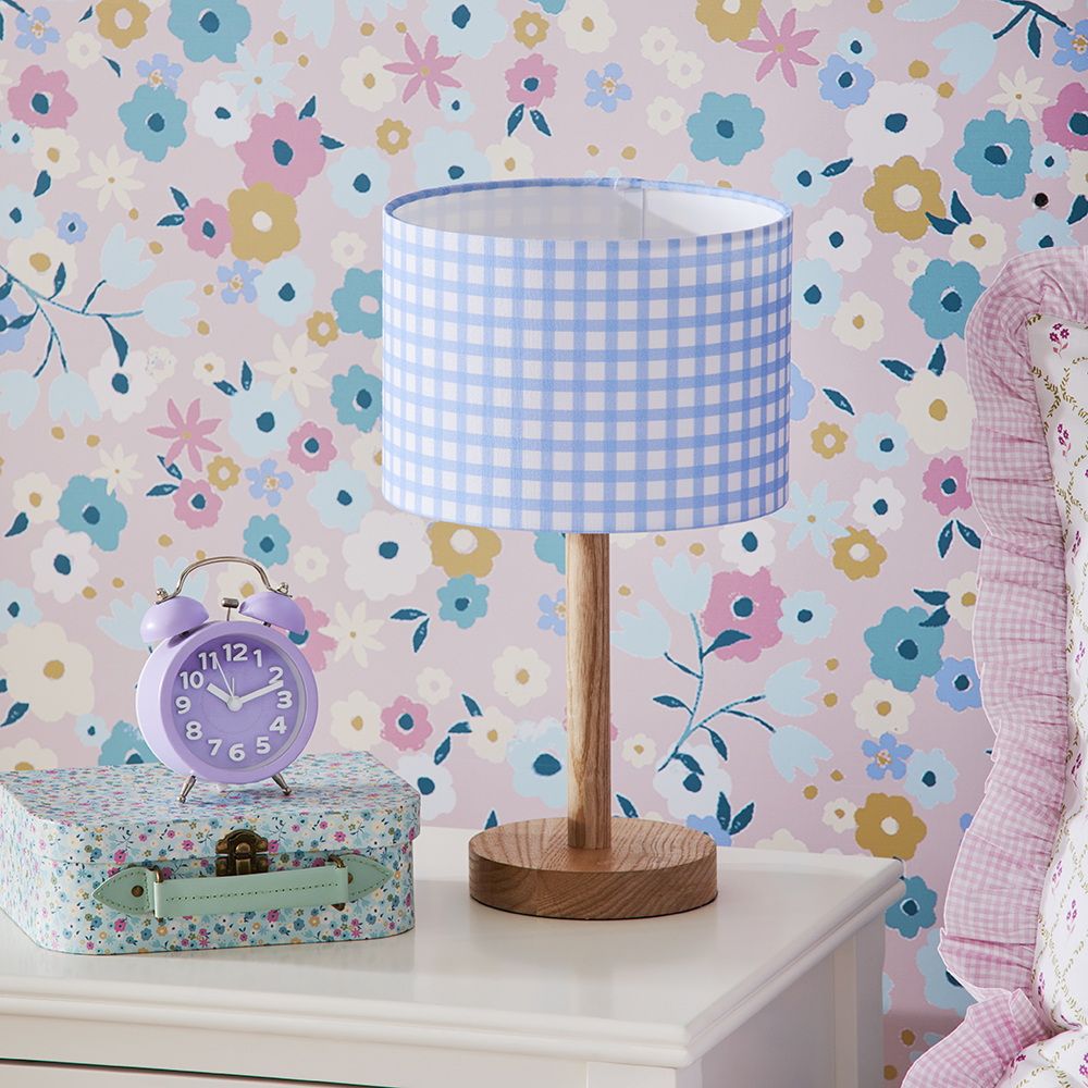 Blue table deals lamps for bedroom