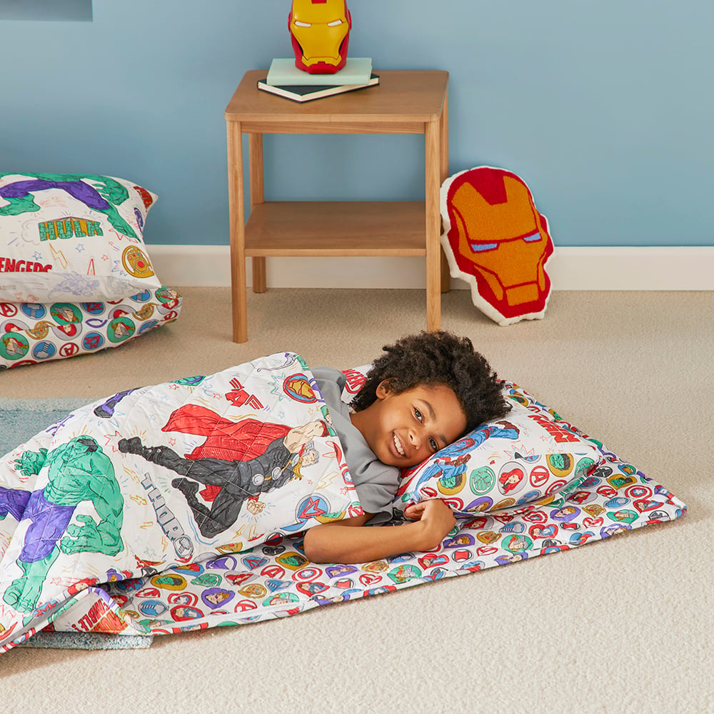 Superhero sleeping bag sale