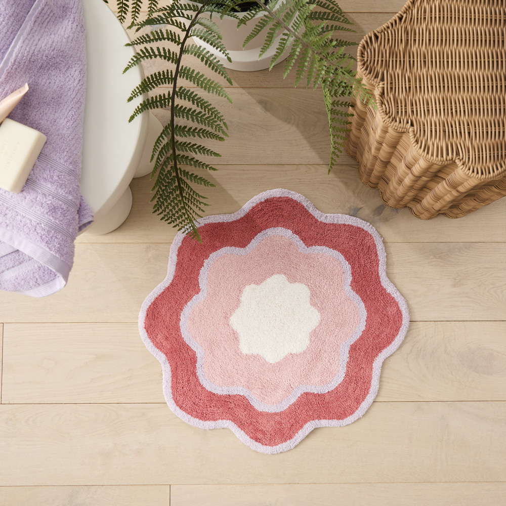 Iris Strawberry Multi Bath Mat | Adairs